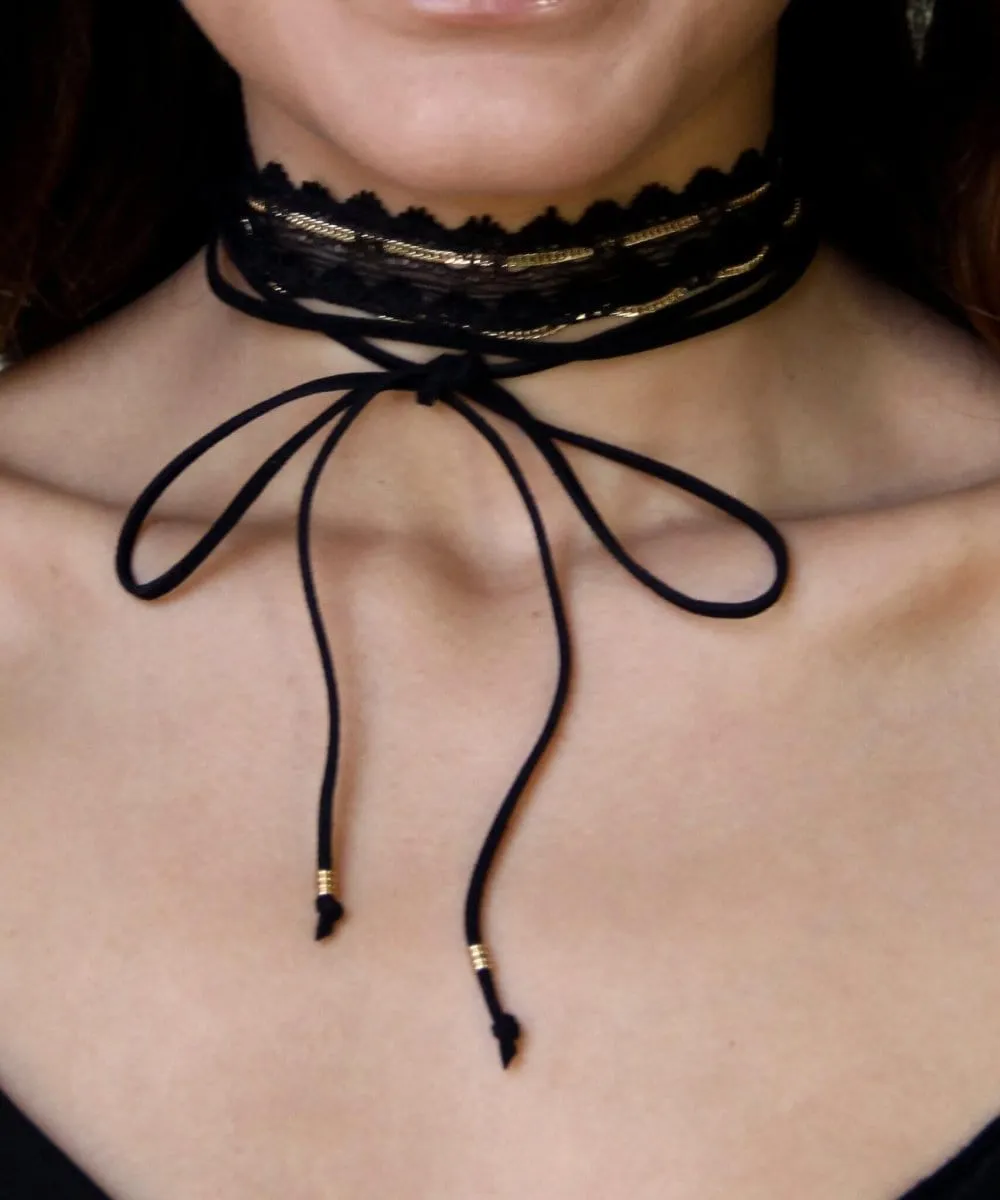 Lace Tied Choker